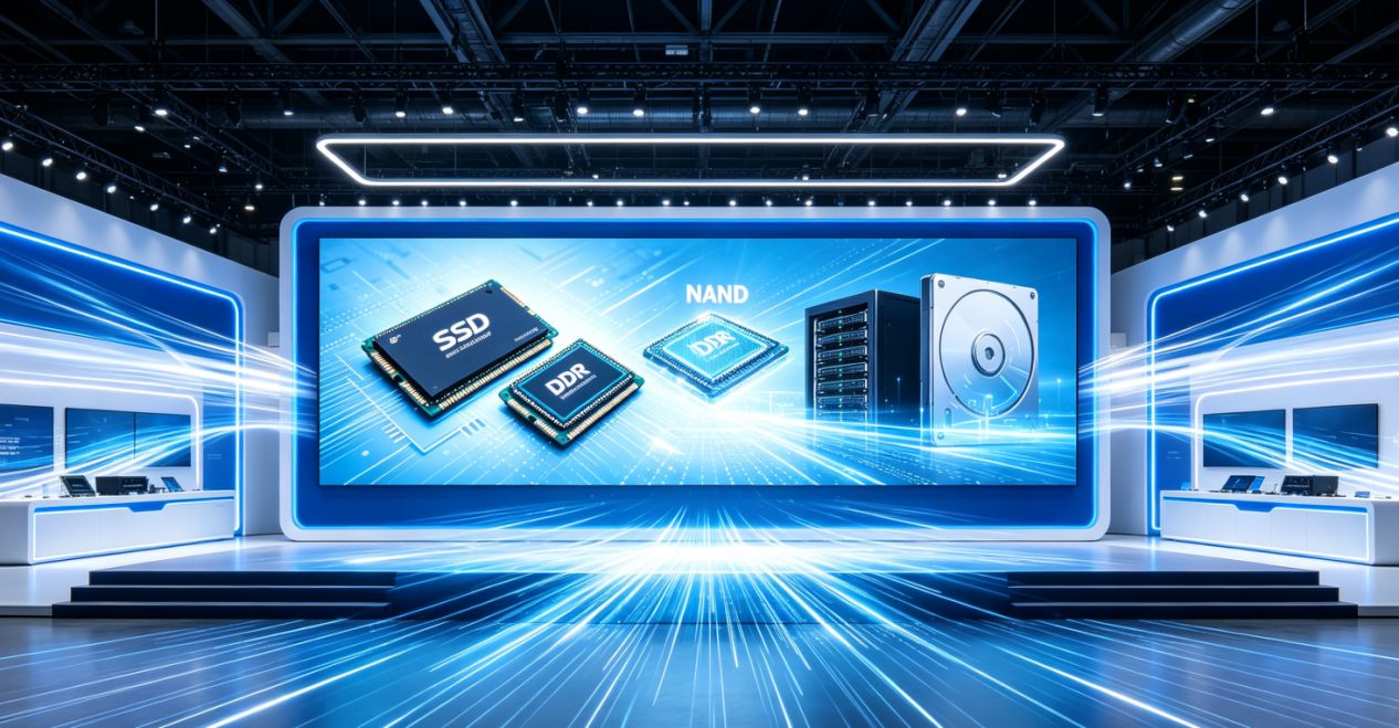 FMS 2026 Industry Insight: AI omformer lagerværdi, SSD og DDR indleder ny teknologisk iterationscyklus