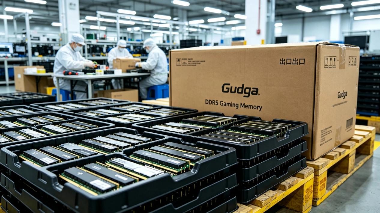 Gudga udruller 35K-enheders hukommelsesmoduler midt i global DRAM-forsyningstæthed