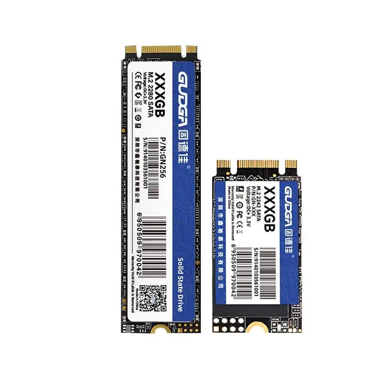 Bærbar M.2 SATA SSD